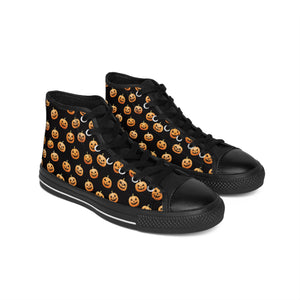 Jack o lantern Halloween Sneakers Men's high-top