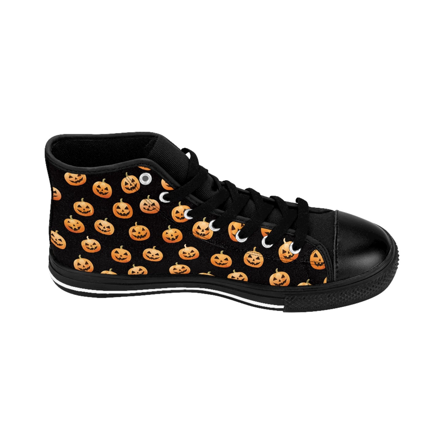 Jack o lantern Halloween Sneakers Women's High-tops