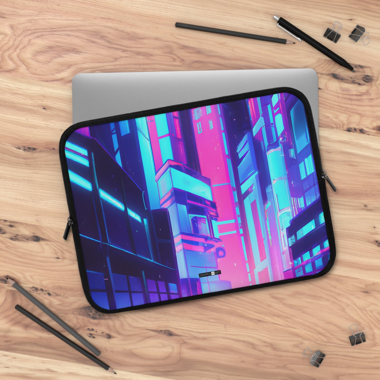 Tokyo Neon Lithium -Laptop Sleeve