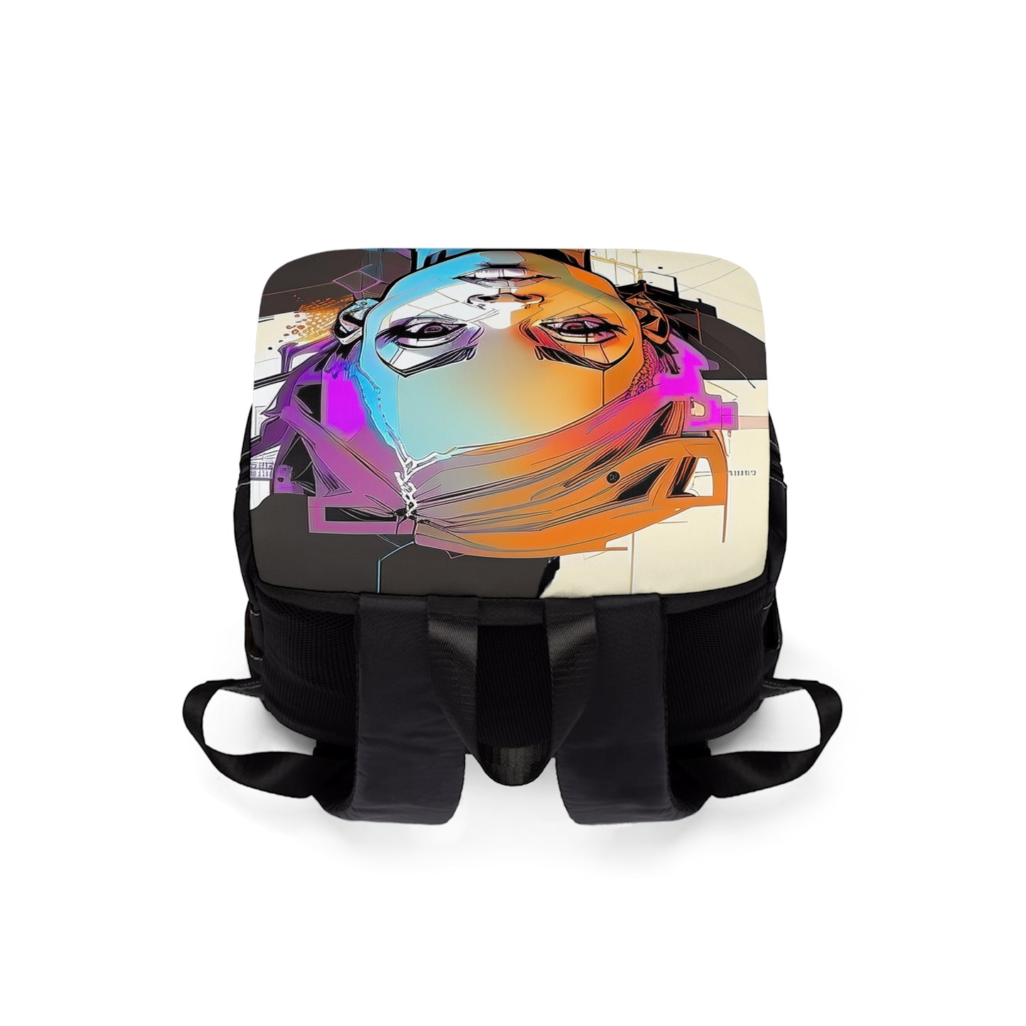 Cyberpunk Girl -Mini Backpack