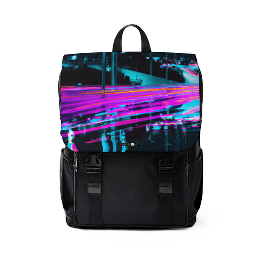 Cyber City Neon -Mini Backpack
