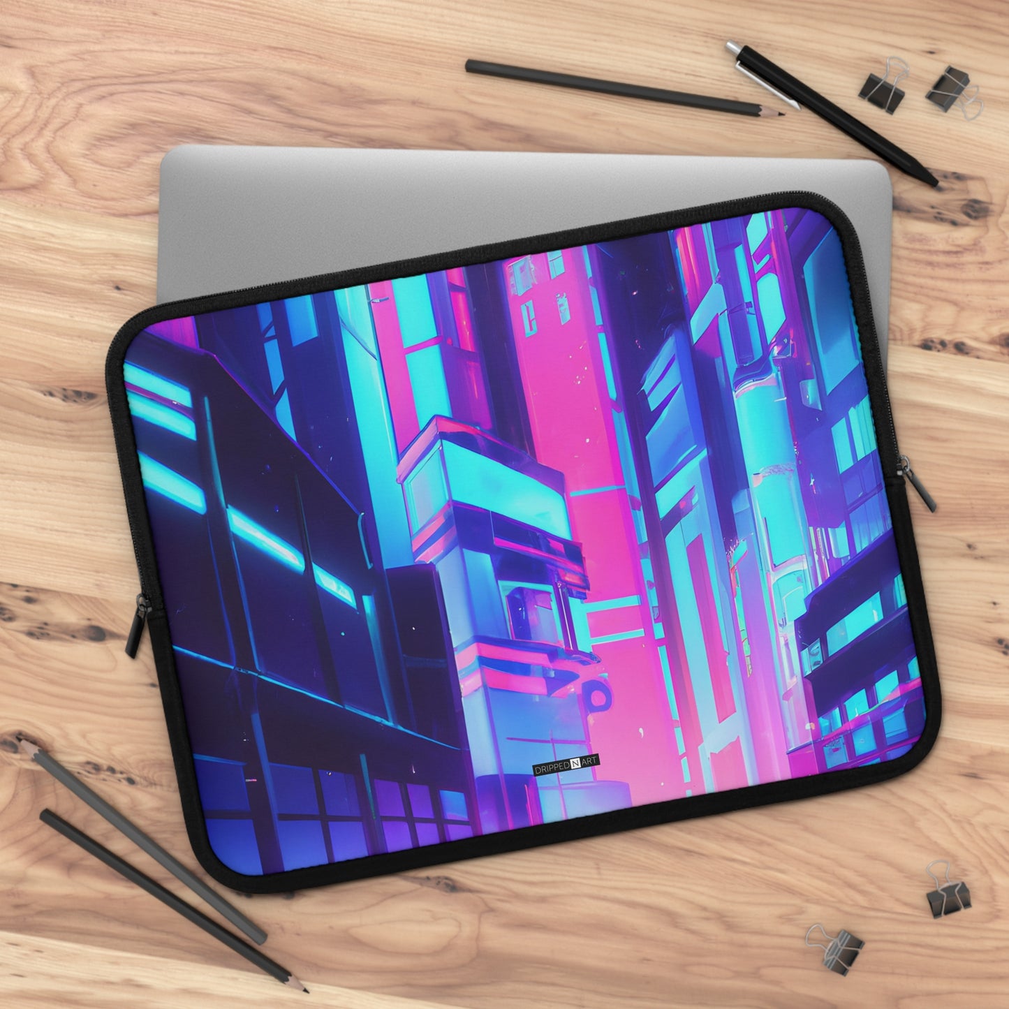 Tokyo Neon Lithium -Laptop Sleeve