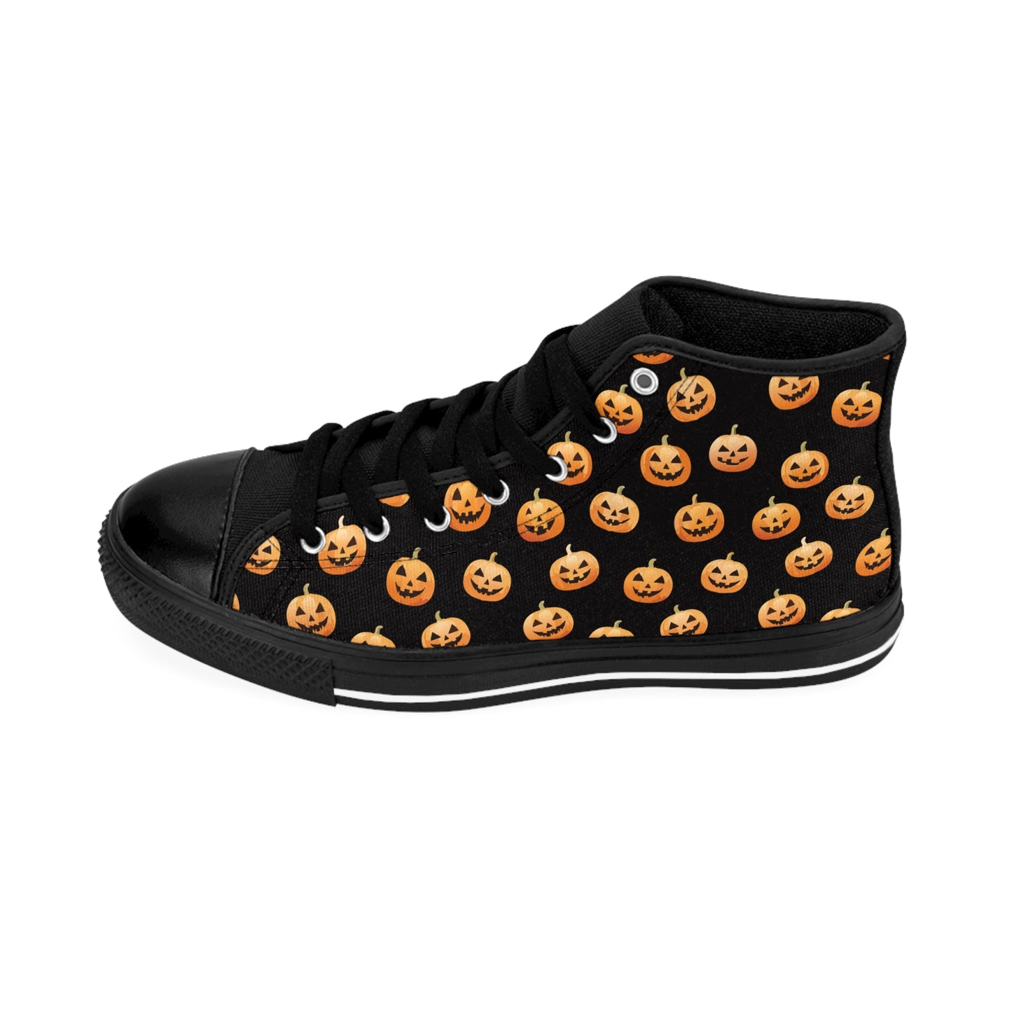 Jack o lantern Halloween Sneakers Women's High-tops