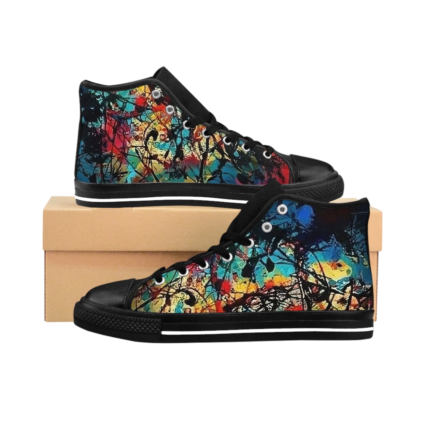 Jacks in Black -Mens Shoe