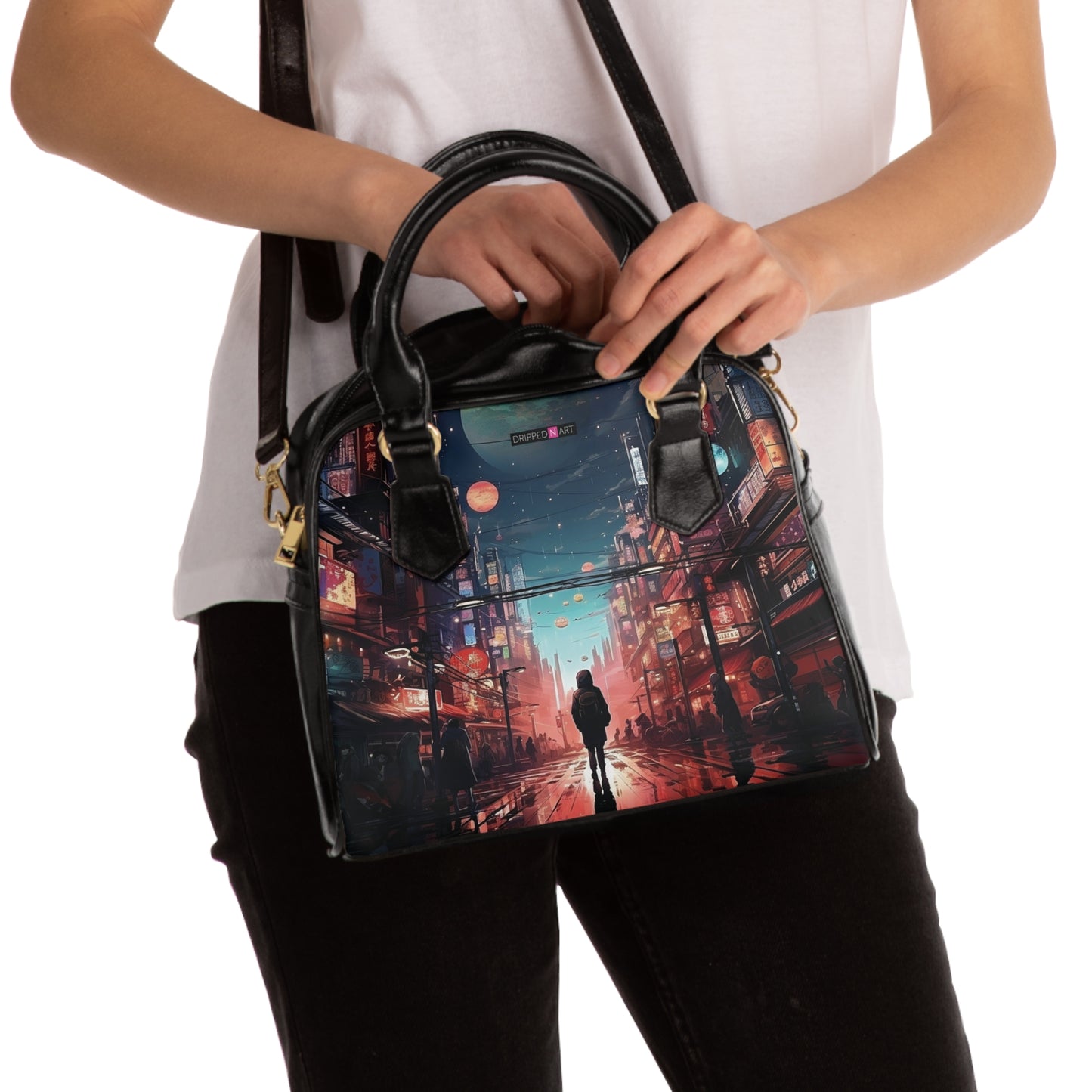 Nova City -Med Shoulder Hand Bag