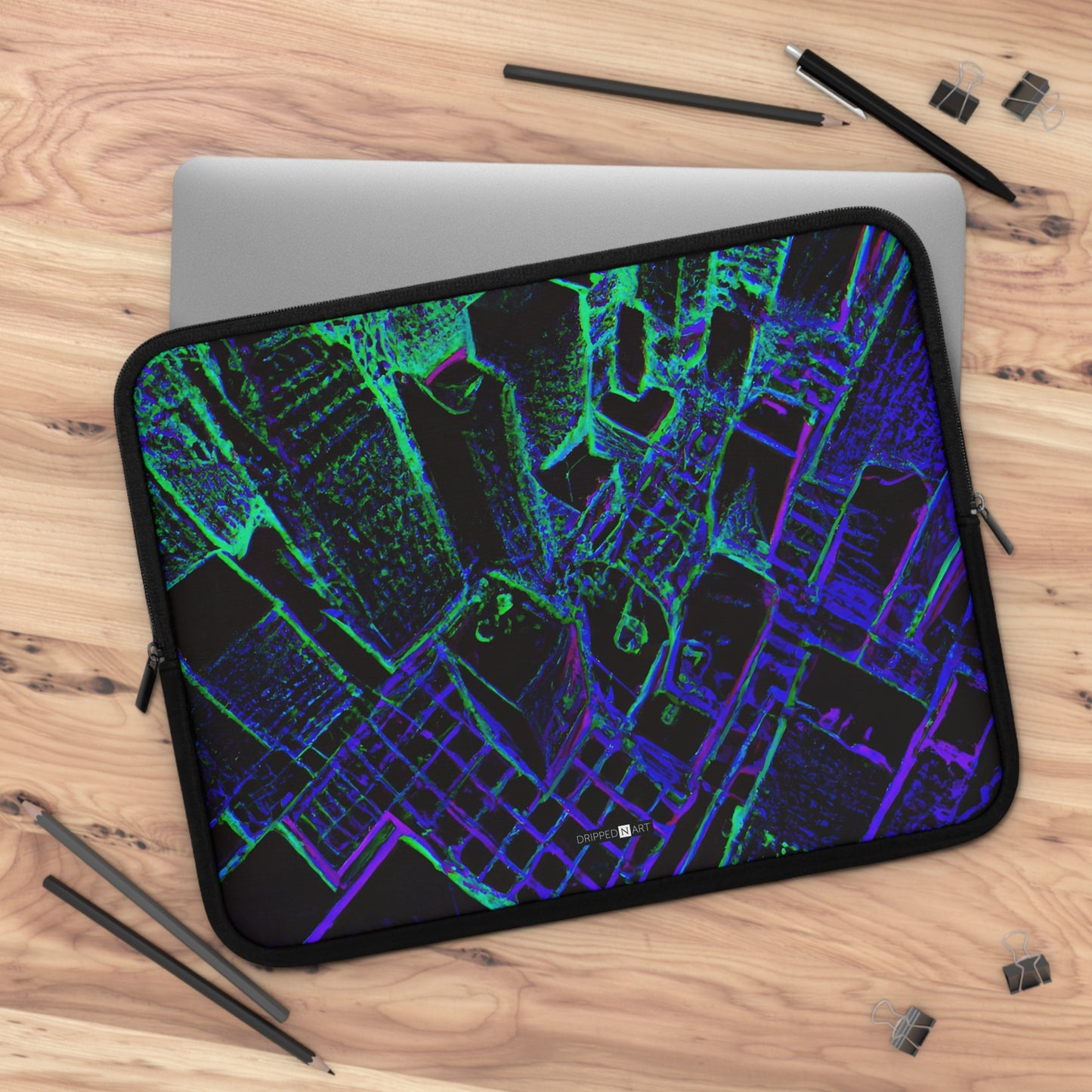 Tokyo Carbon -Laptop Sleeve