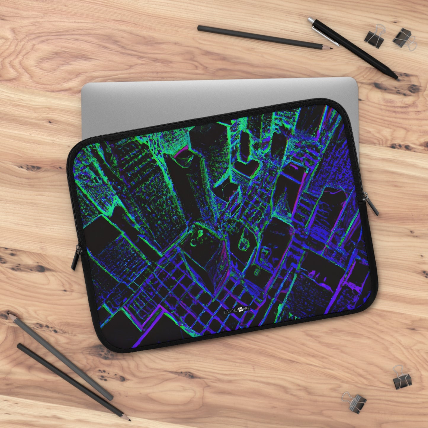 Tokyo Carbon -Laptop Sleeve