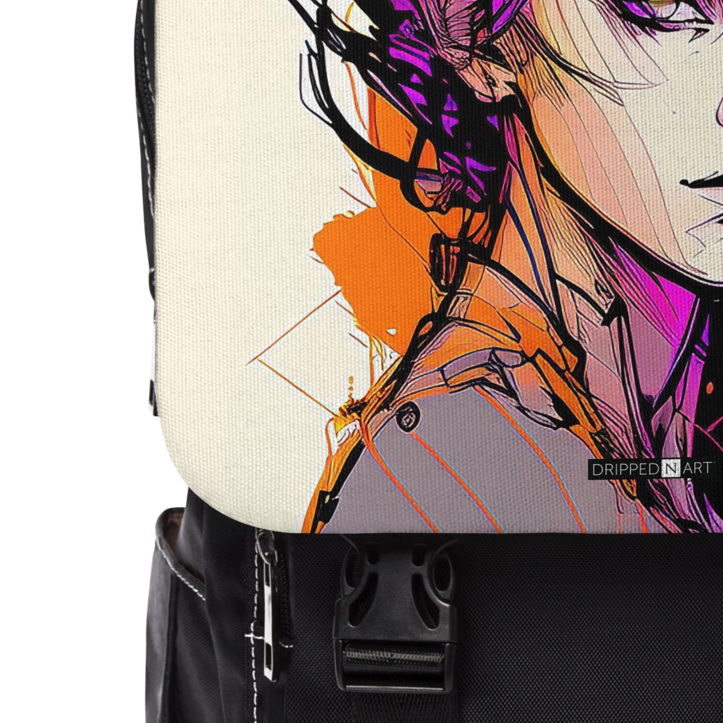 Cyberpunk Girl 1 -Mini Backpack