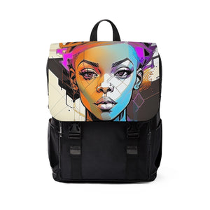 Cyberpunk Girl -Mini Backpack