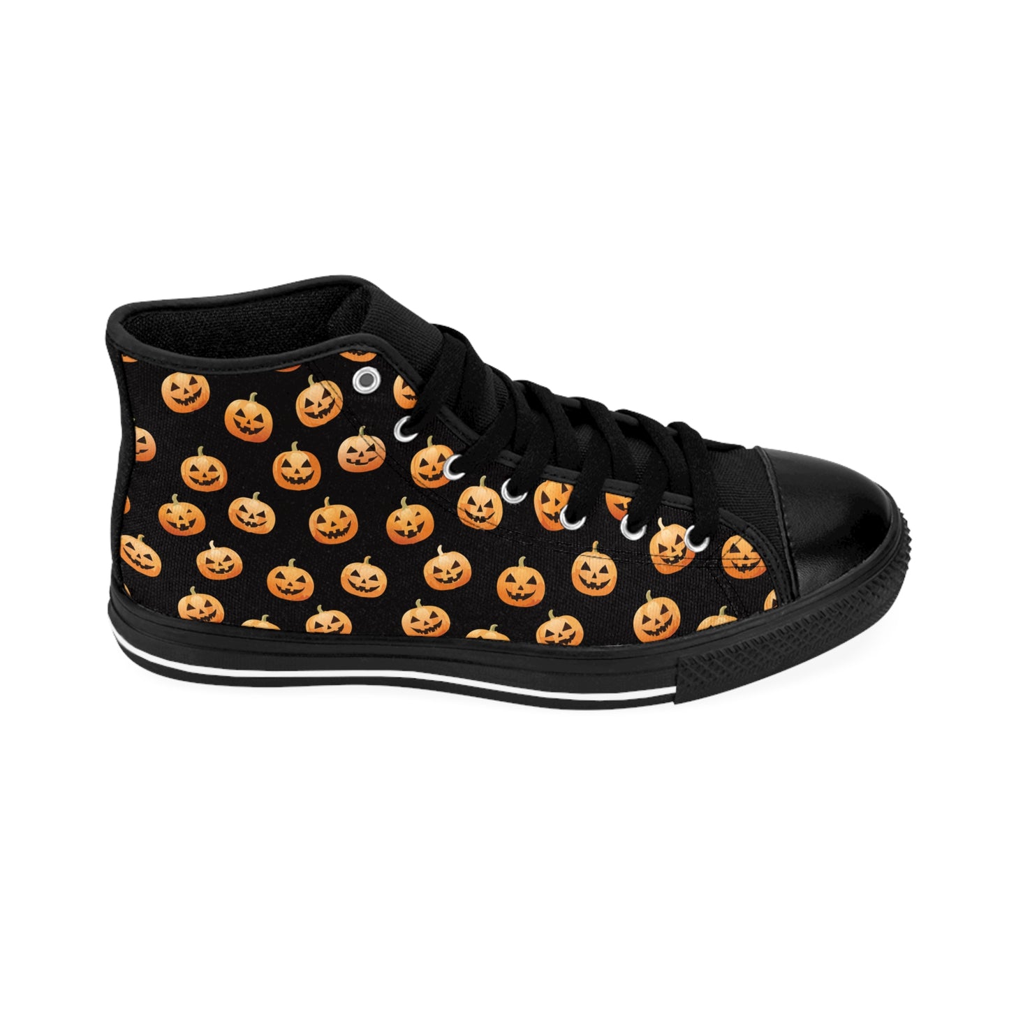 Jack o lantern Halloween Sneakers Men's high-top