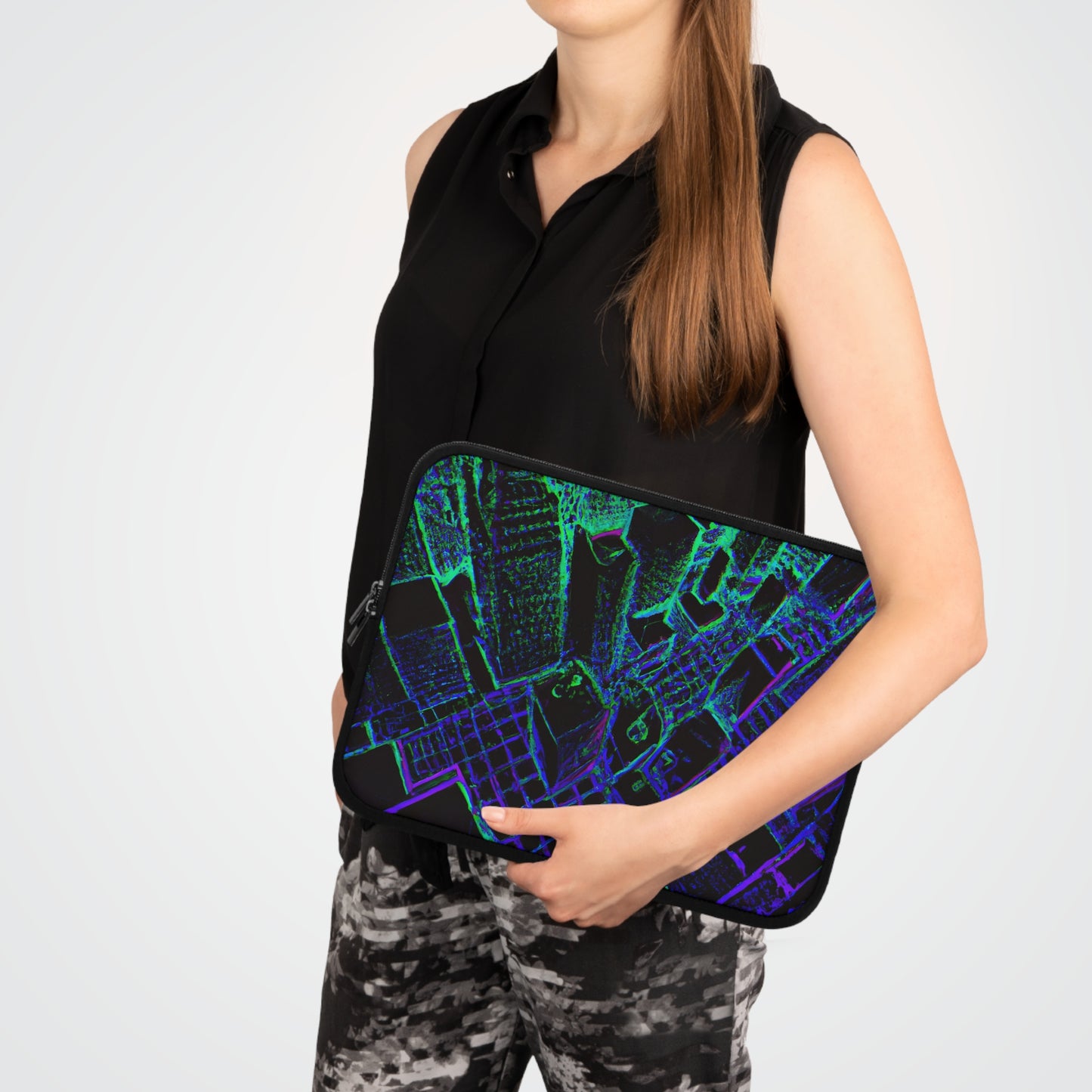 Tokyo Carbon -Laptop Sleeve