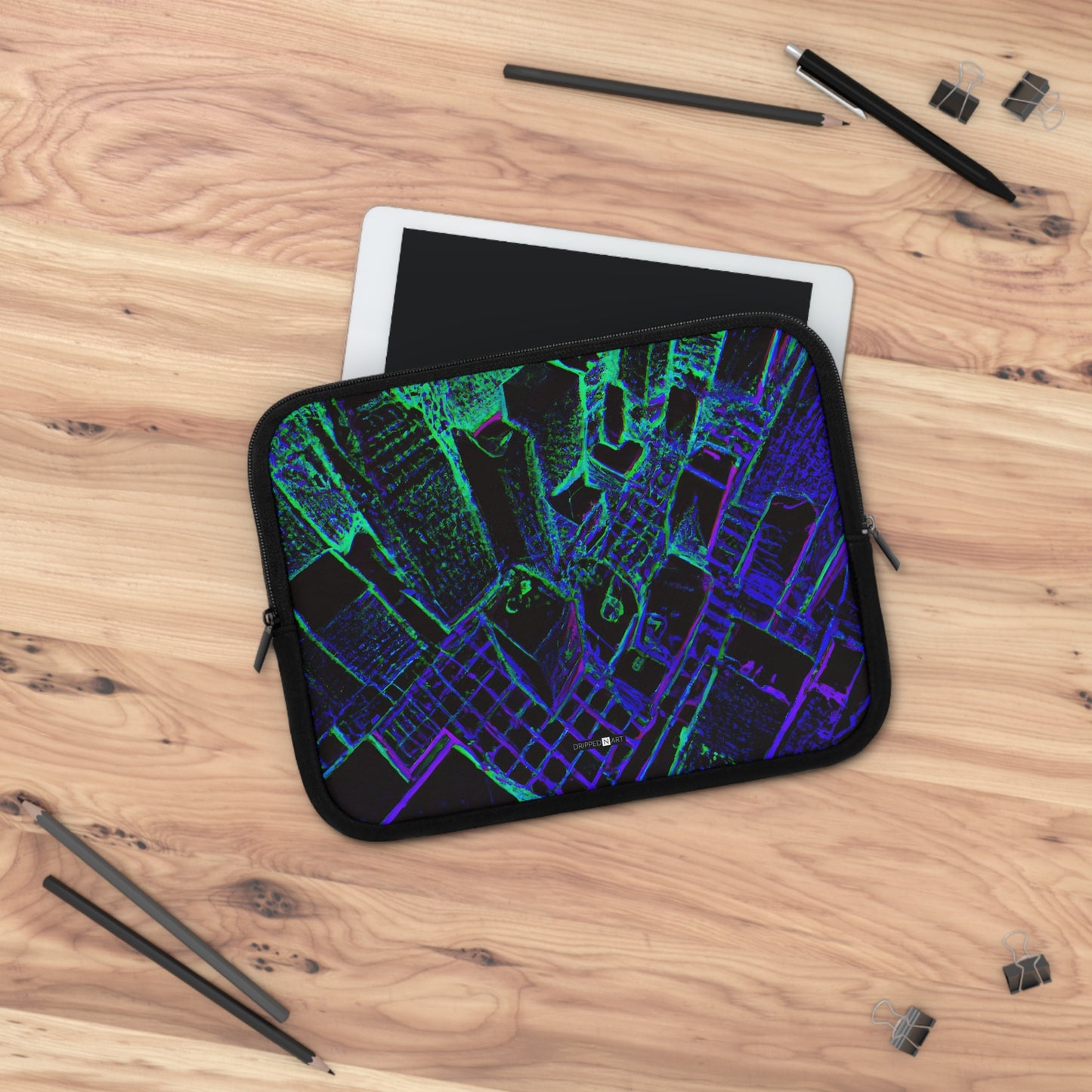 Tokyo Carbon -Laptop Sleeve