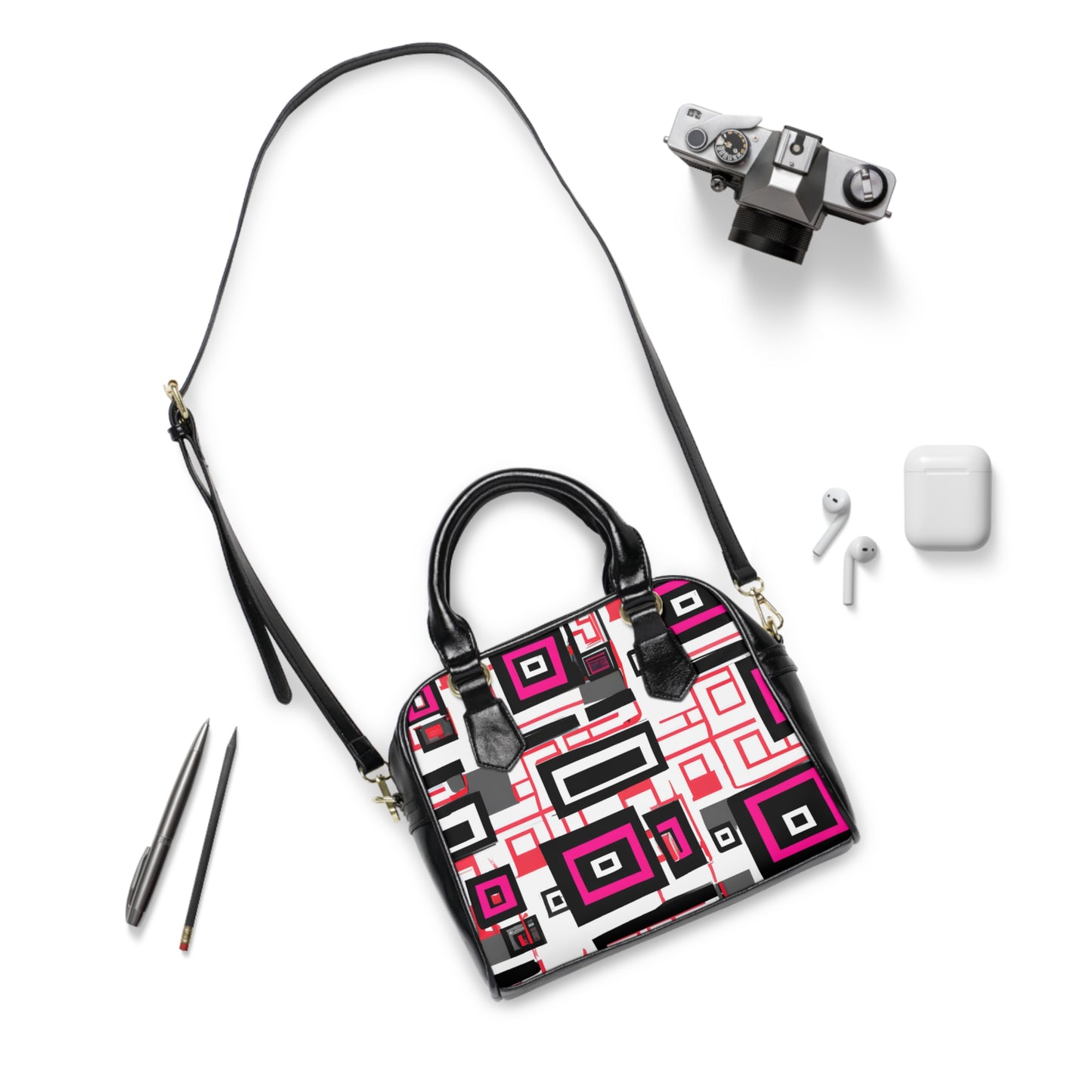 Abstract Patterns -Small Shoulder Hand Bag