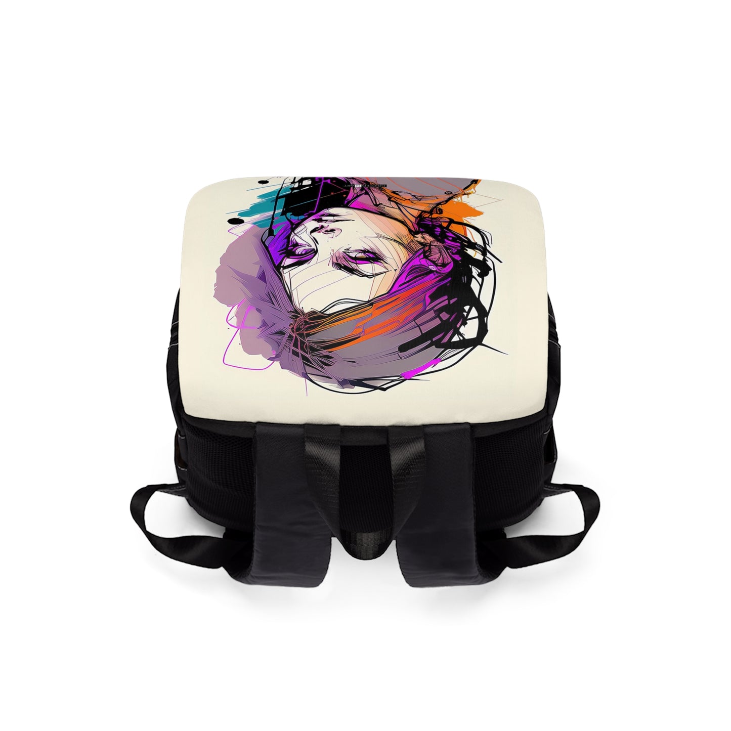 Cyberpunk Girl 1 -Mini Backpack