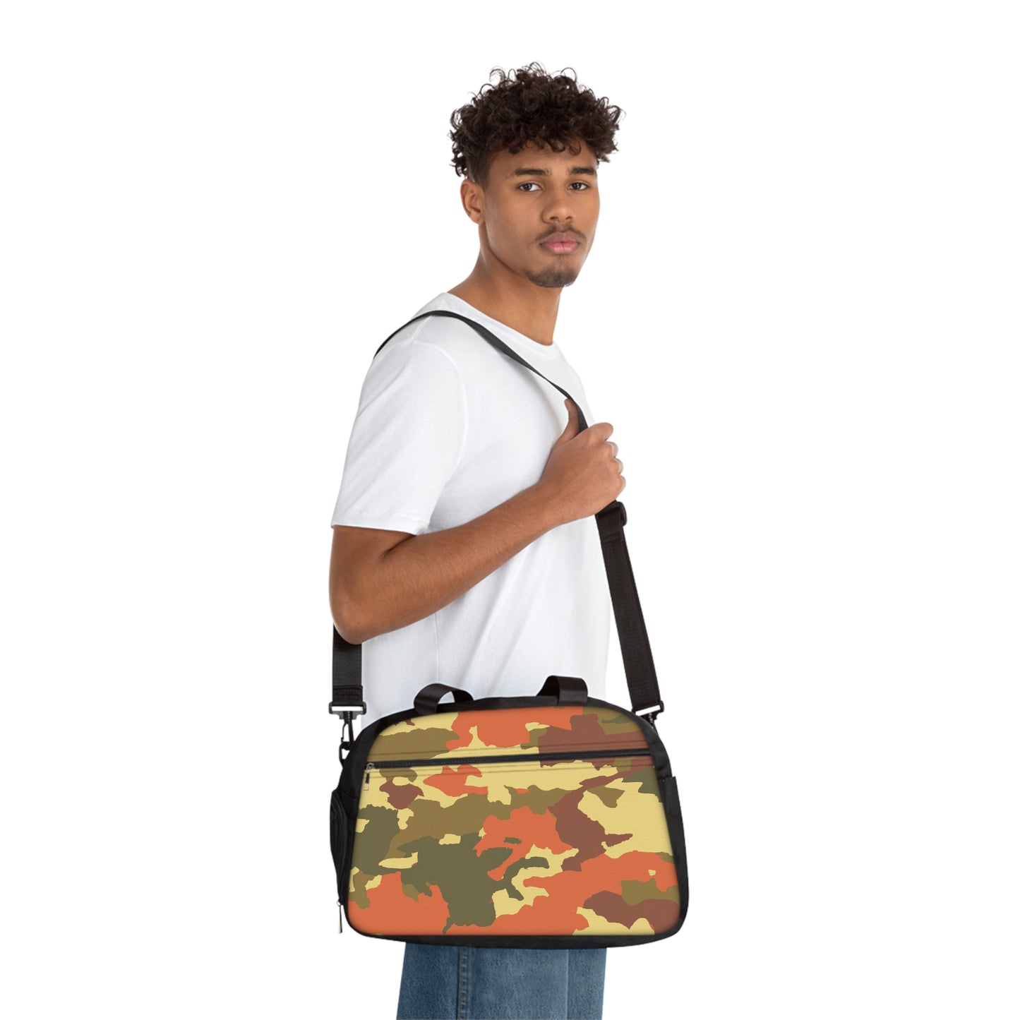 Camouflage Bromine -Mid-Size Workout Bag