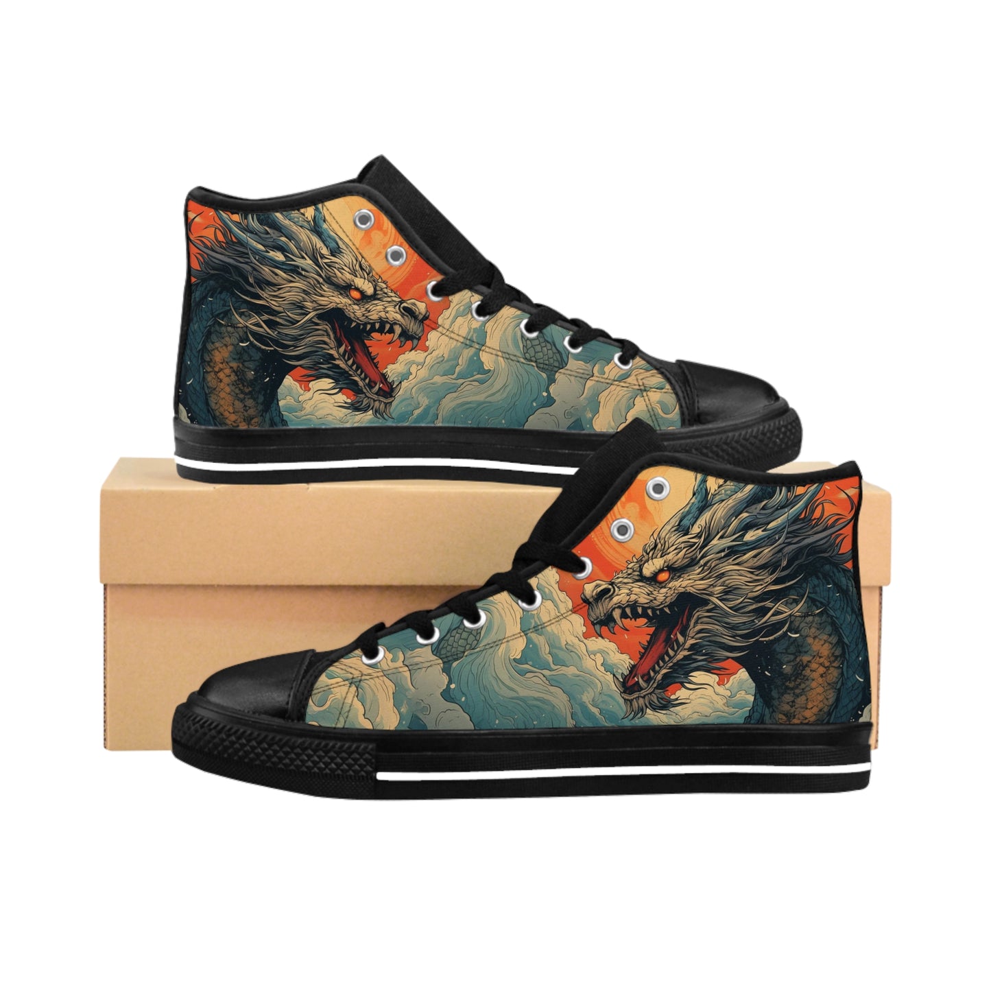 Ryujin -Men's High Top Sneakers