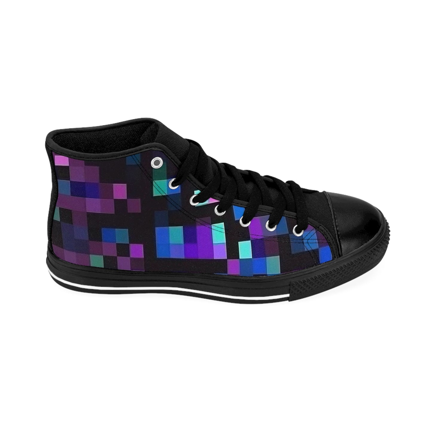 Pixel Drip Black -Mens Shoe