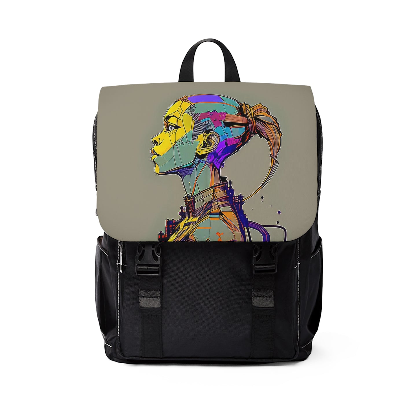Cyberpunk Girl 03 -Mini Backpack