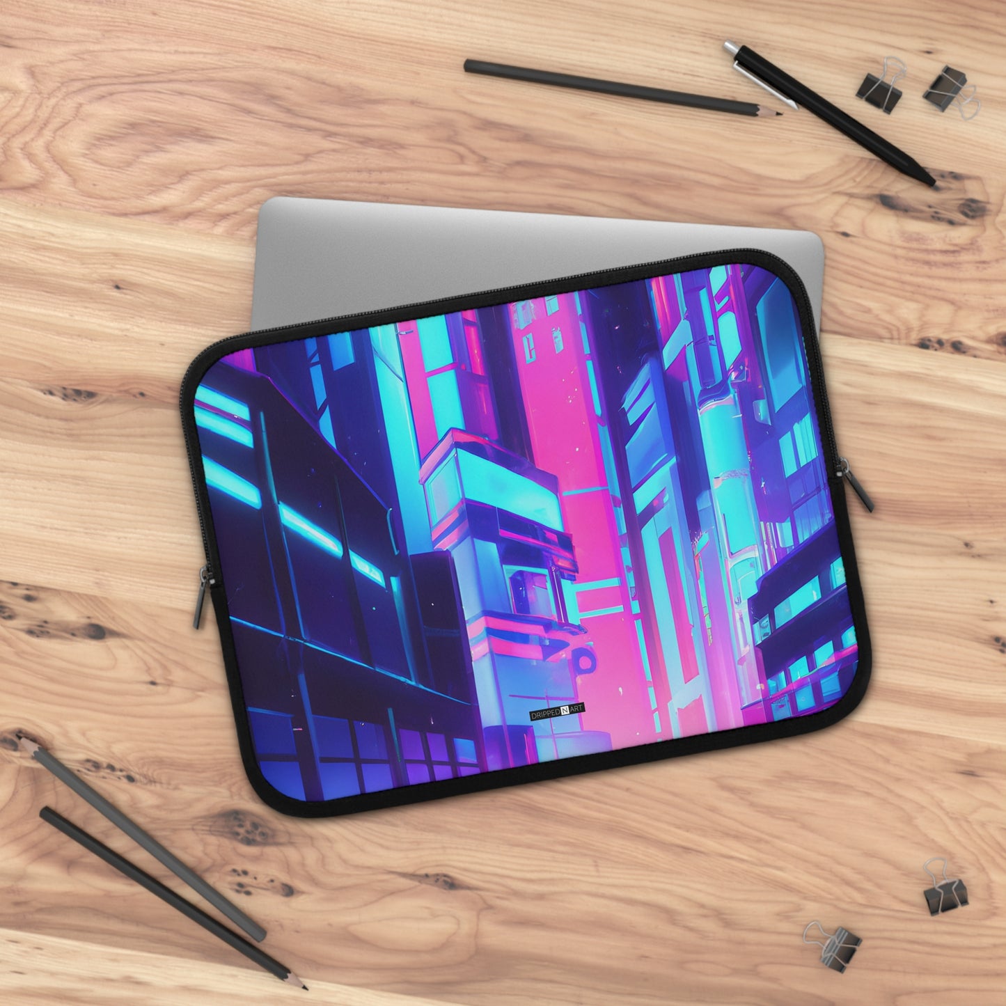 Tokyo Neon Lithium -Laptop Sleeve