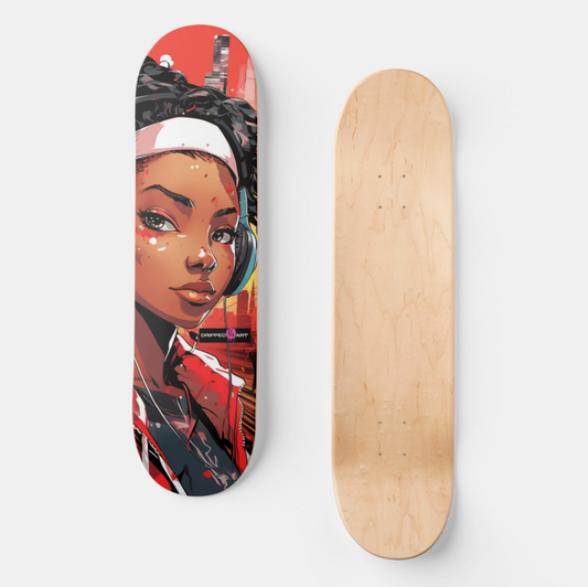 She Slays -Skateboard Deck