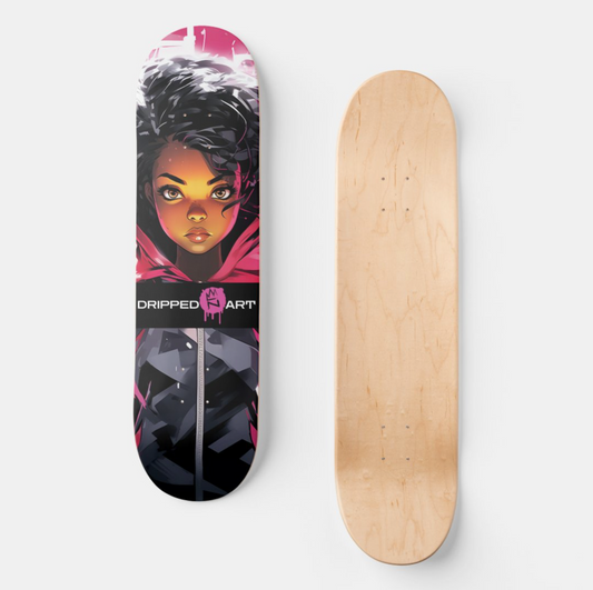 Shaniqua Slays -Skateboard Deck